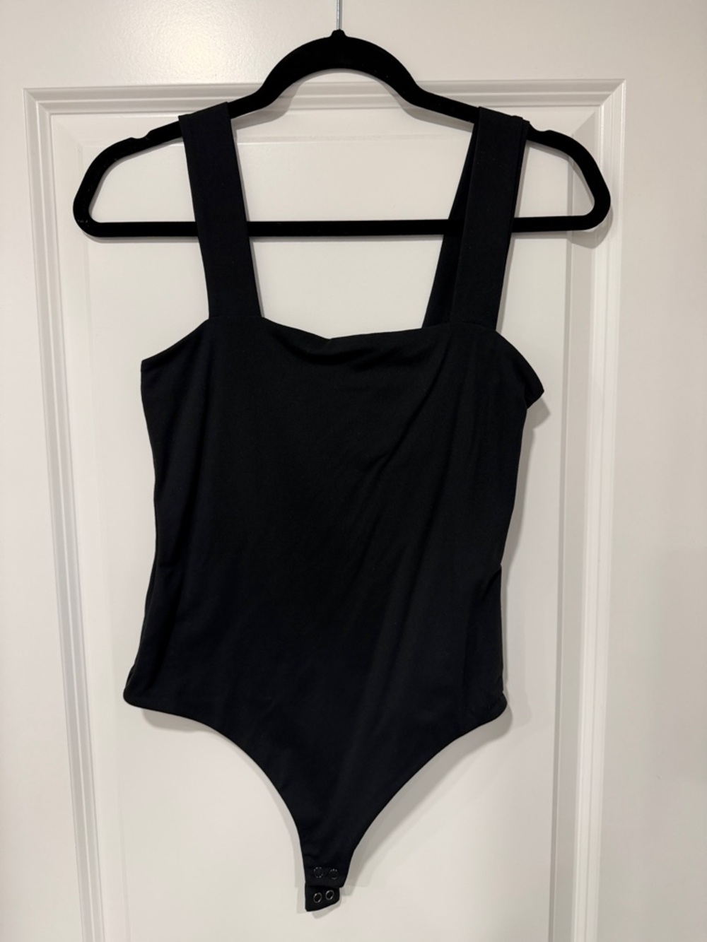 Nuuds Black One-Piece Bodysuit